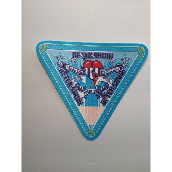 Tom Petty And The Heartbreakers Backstage Pass Original Rock Music 2010 Blue - Picture 4 of 5